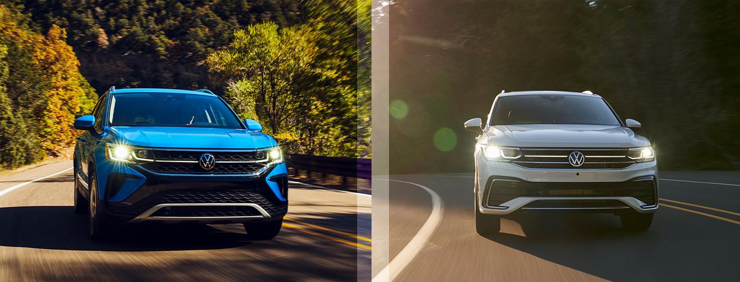 2022 Volkswagen Taos vs Tiguan Volkswagen of Panama City