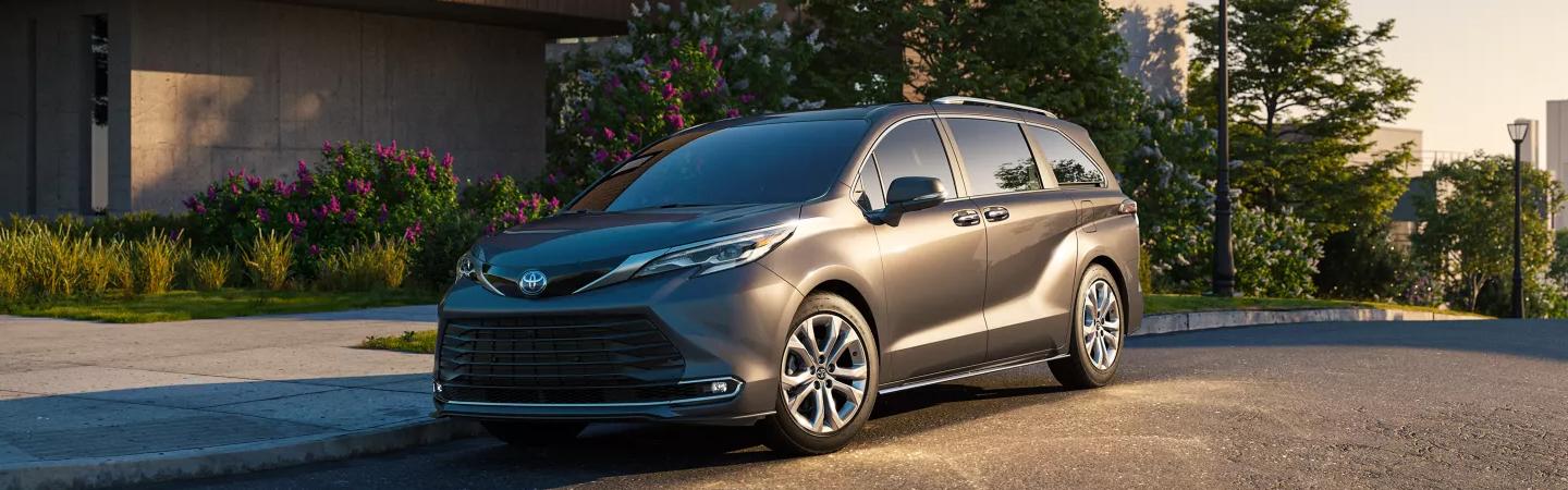 2022 Toyota Sienna parked on the street