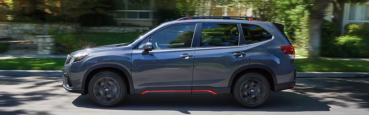 2024 Subaru Forester Specs front side view black