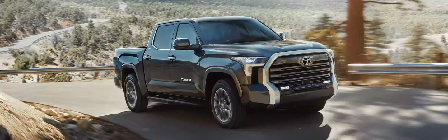 2024 Toyota Tundra black side view