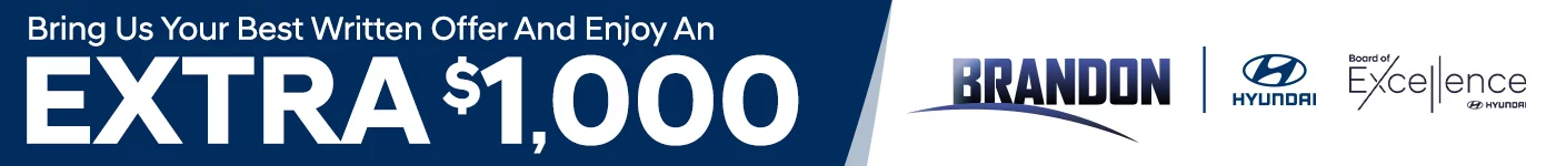 Bring Us Your Best Written Offer And Enjoy An EXTRA $1,000