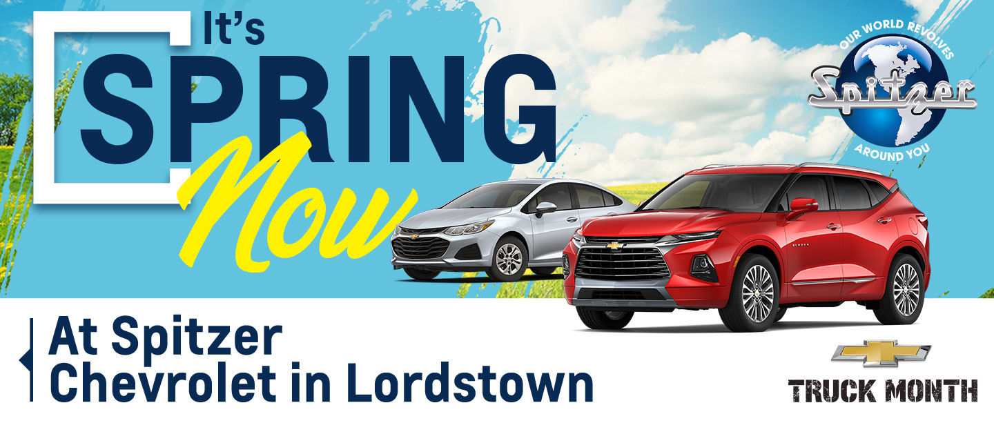 Spitzer Chevrolet Lordstown is a North Jackson Chevrolet dealer and a