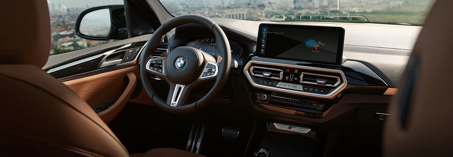 The 2022 BMW X3 interiors