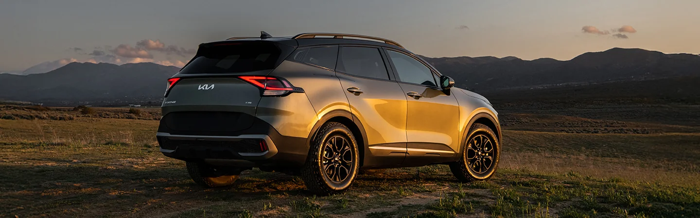 2025 Kia Sportage Specs Green Color side View