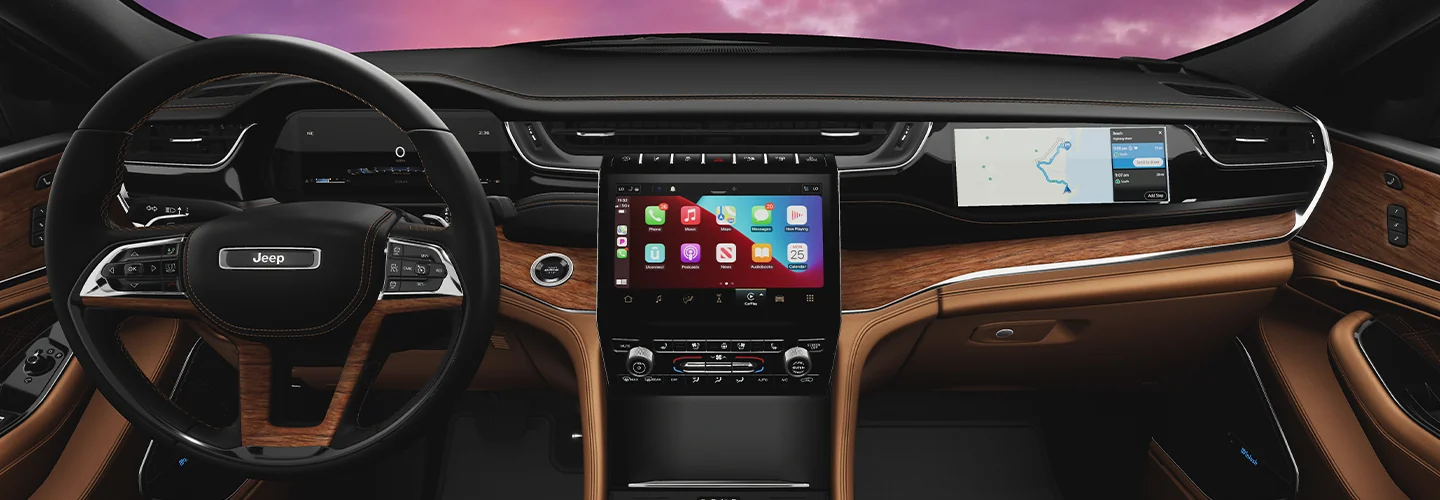 2025 Jeep Grand Cherokee vs Toyota 4Runner Interior View