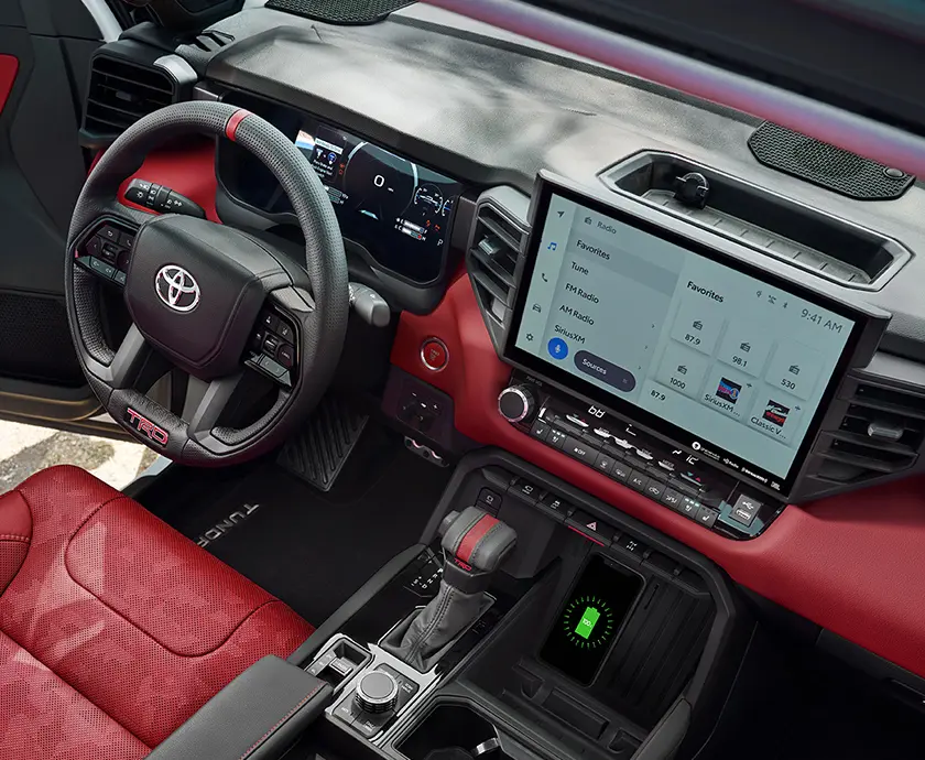 inside 2026 Toyota Tundra