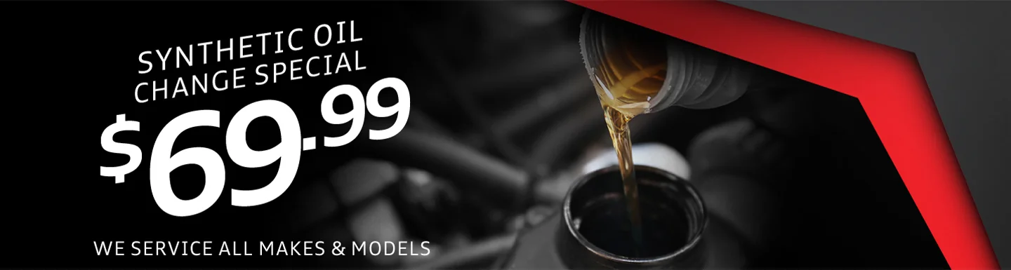 Synthetic Oil Change Special