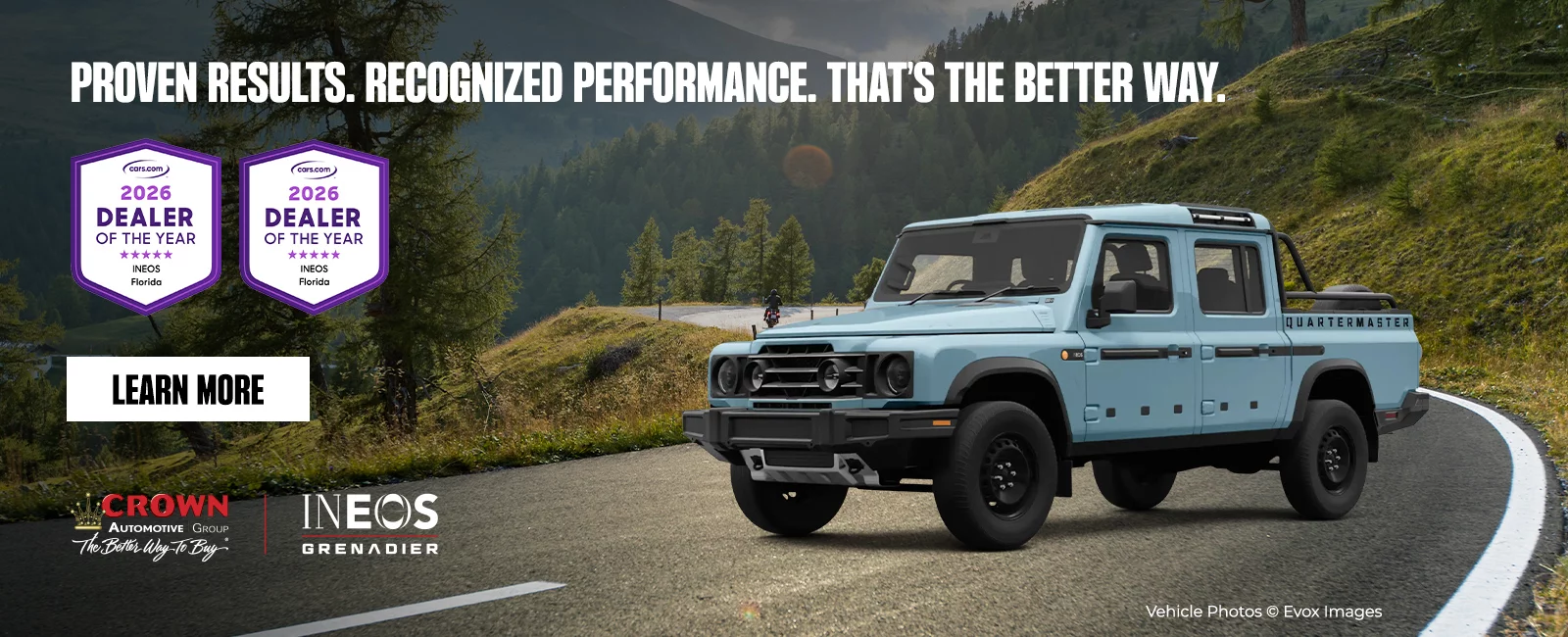 PROVEN RESULTS. RECOGNIZED PERFORMANCE. THAT'S THE BETTER WAY.