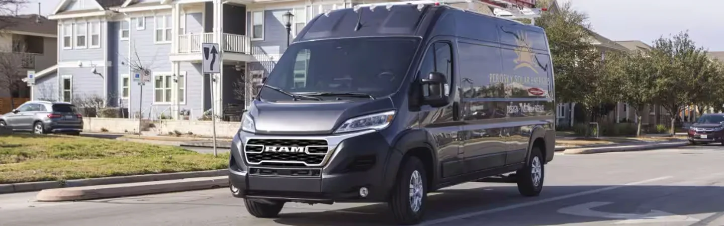 2024 RAM Promaster Specs front side view black