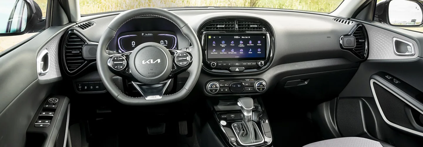 Interior of 2025 Kia Soul