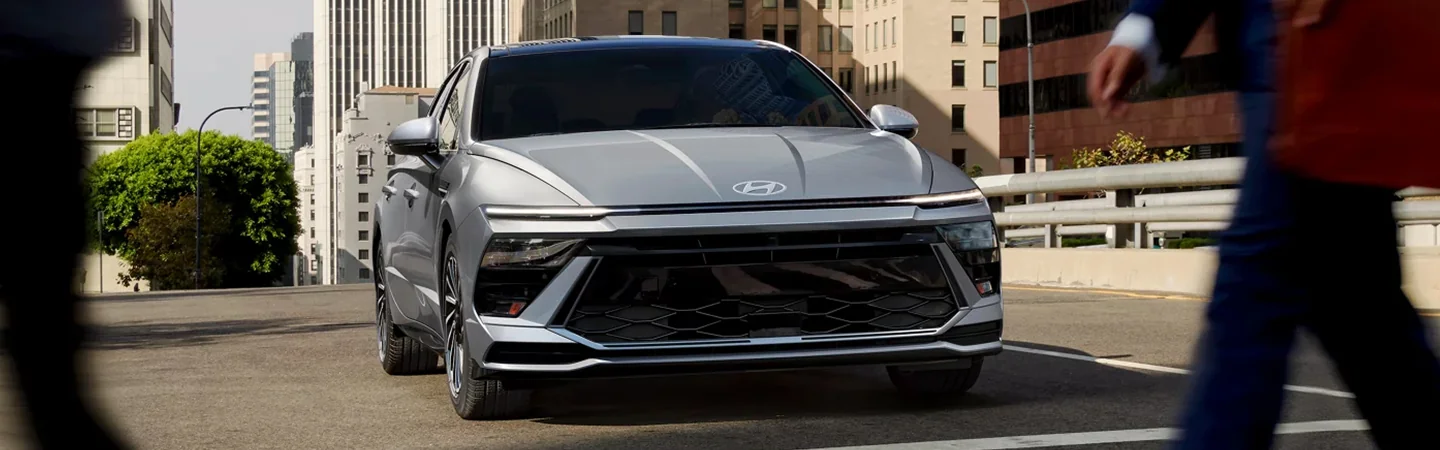 2024 Hyundai Sonata Specs grey color front view