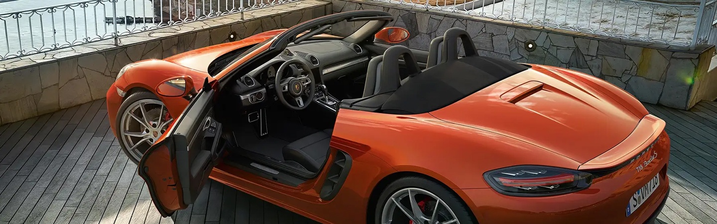 Porsche 718 Boxster side view alternate