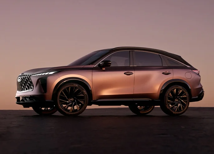 INFINITI QX65 side view