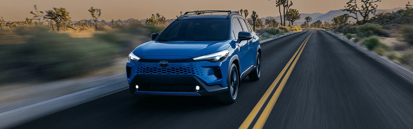 blue 2026 Corolla Cross