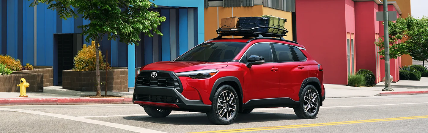 red 2026 Corolla Cross