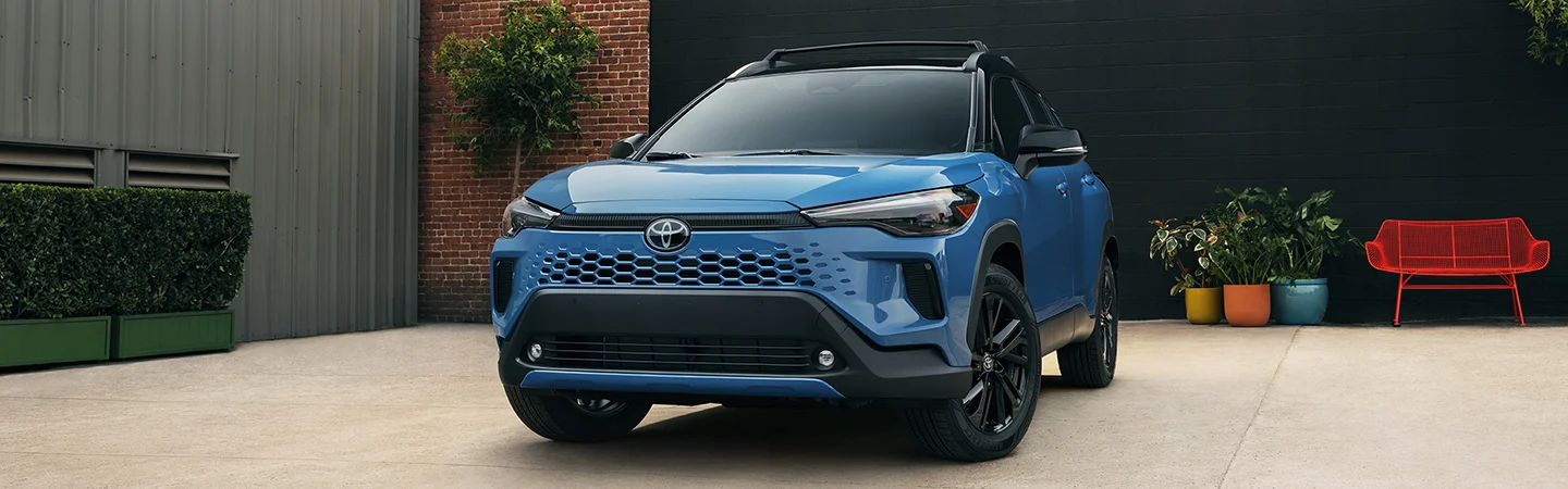 blue 2026 Corolla Cross