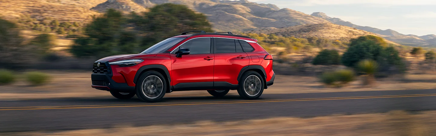 red 2026 Corolla Cross