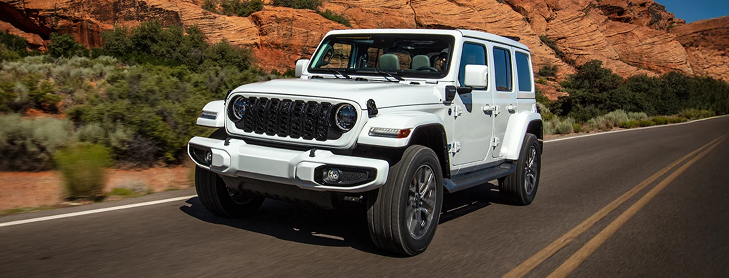 white 2025 Jeep Wrangler Sport