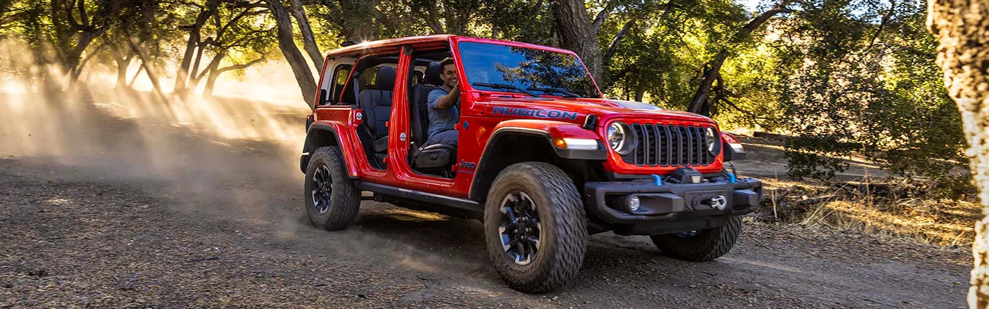 red 2025 Jeep Wrangler Sport