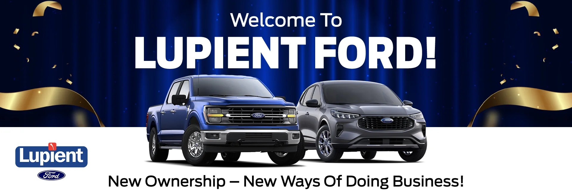 welcome to Lupient Ford