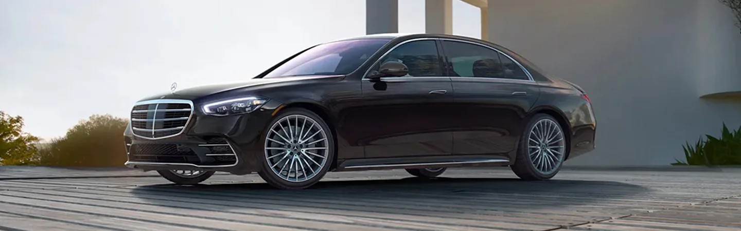 2024 Mercedes-Benz S-Class front side view black 