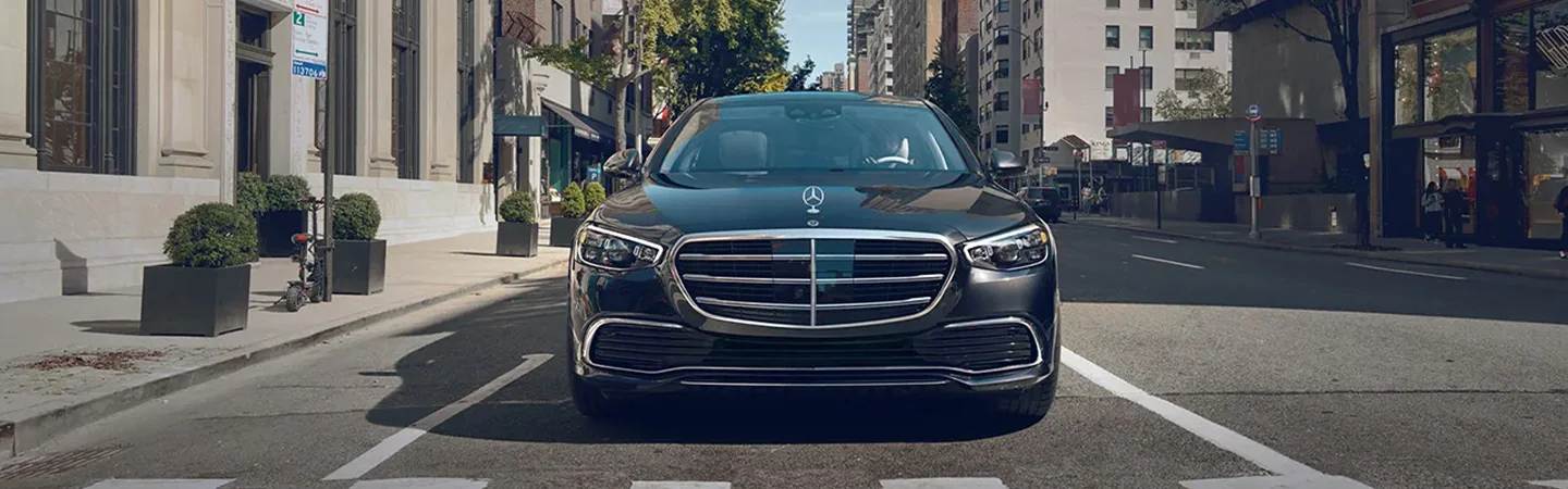 2024 Mercedes-Benz S-Class front view white