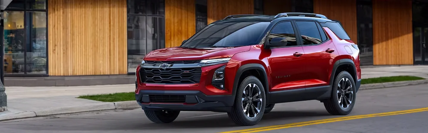 2025 Chevrolet Equinox Specs redcolor frontview