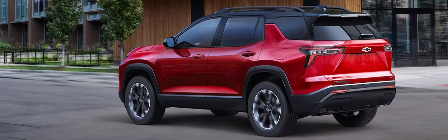 2025 Chevrolet Equinox Specs redcolor backview