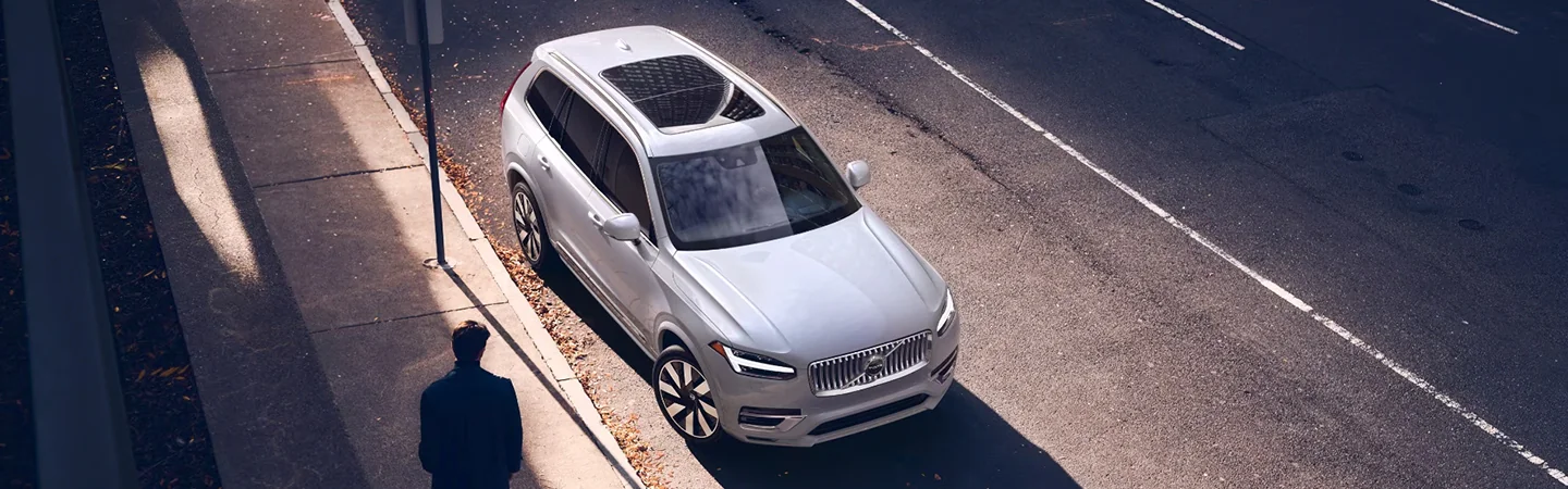 2024 Volvo XC90 Recharge whitecolor topview