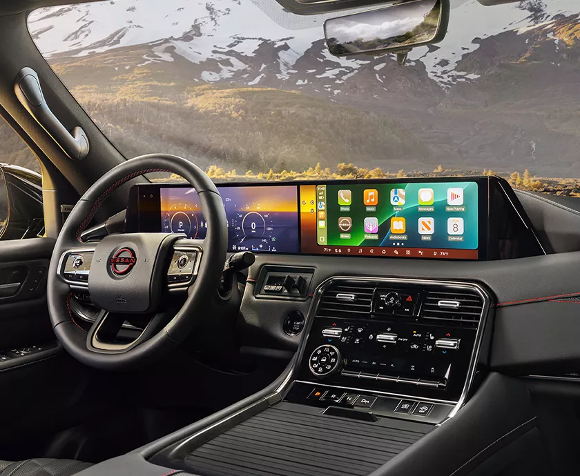 2026 Nissan Armada interior view