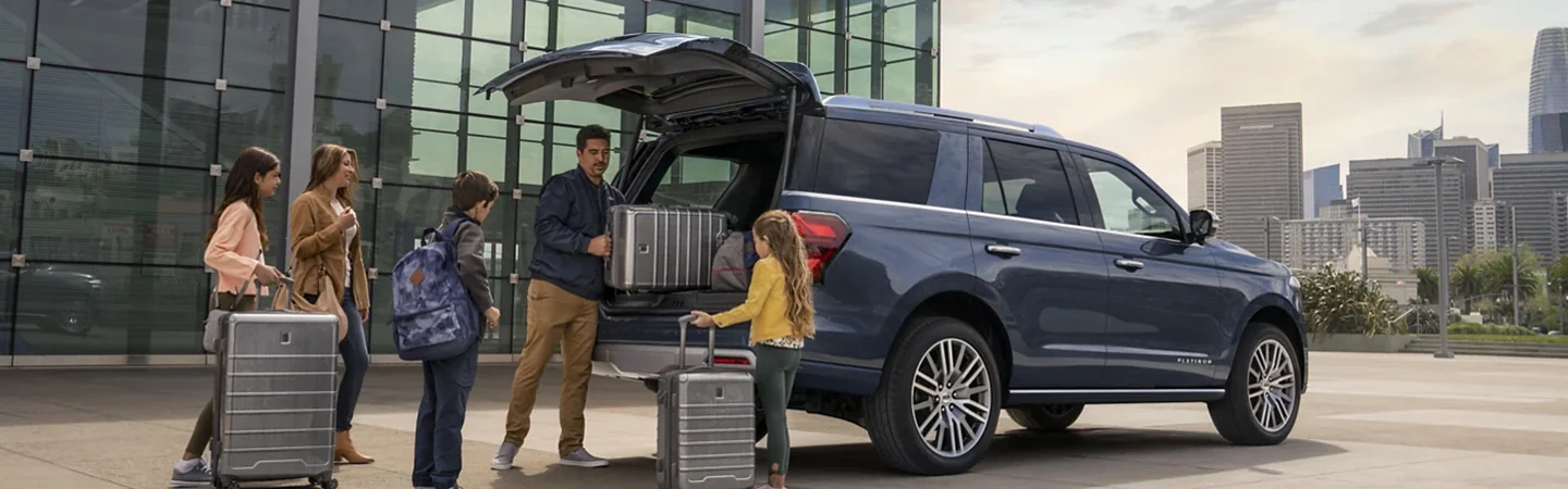 2024 Ford Expedition Specs bluecolor backview