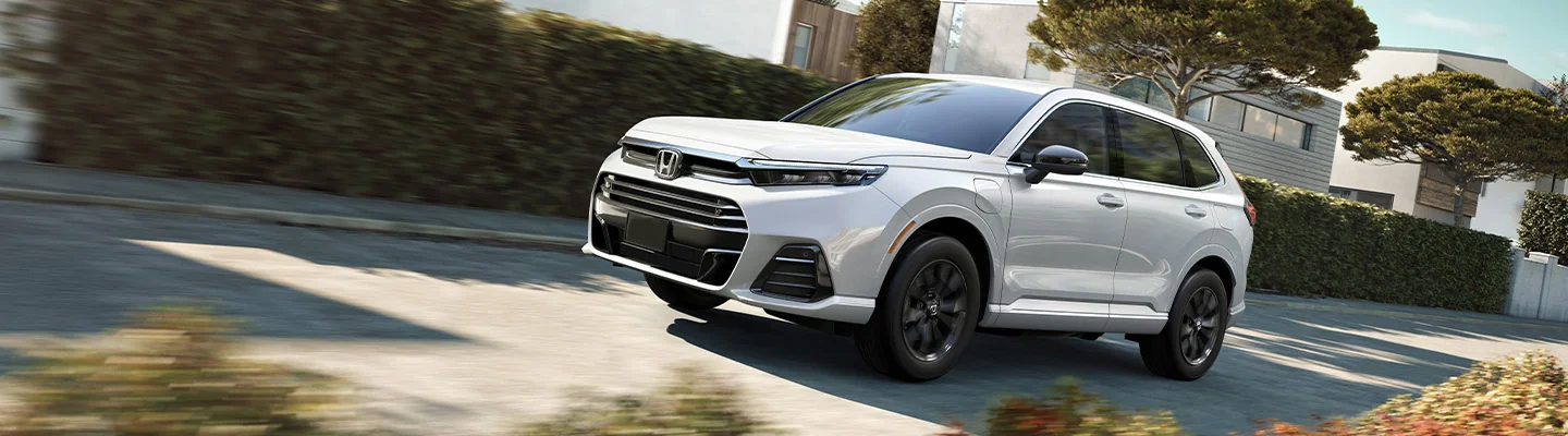 First Look The Honda Hydrogen-Powered SUV Plug-in Hybrid