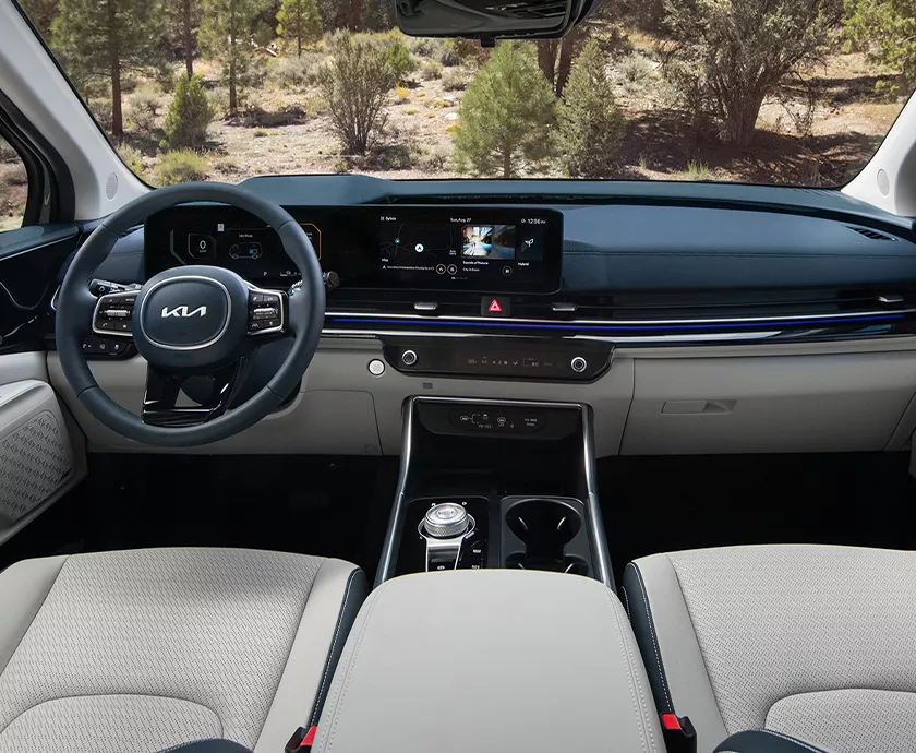 2026 Kia Carnival interior view