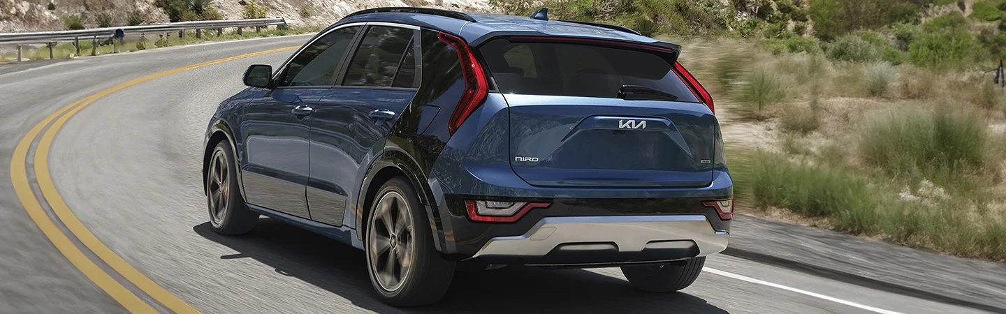 2024 Kia Niro Plug-in Hybrid Range blue color back