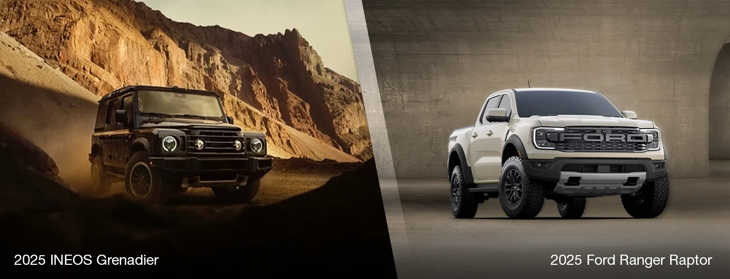 INEOS Grenadier Quartermaster vs Ford Ranger Raptor
