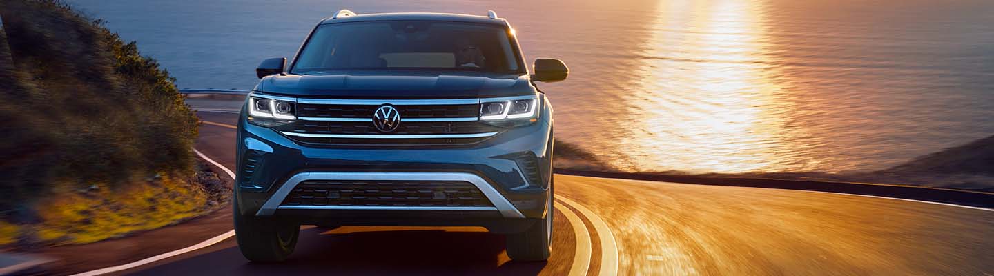 Volkswagen Atlas in motion