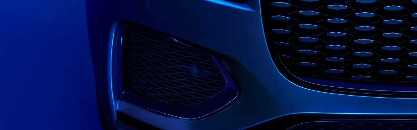 front grill view 2025 Jaguar F-PACE SVR 575 Edition