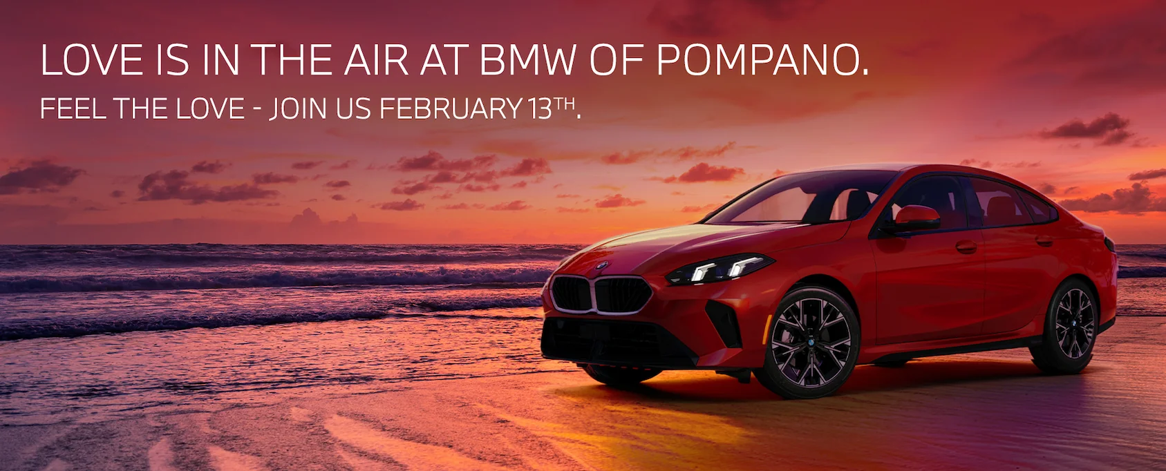 Love is in the air at BMW of Pompano