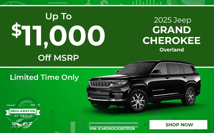 2025 Jeep Grand Cherokee Overland offer