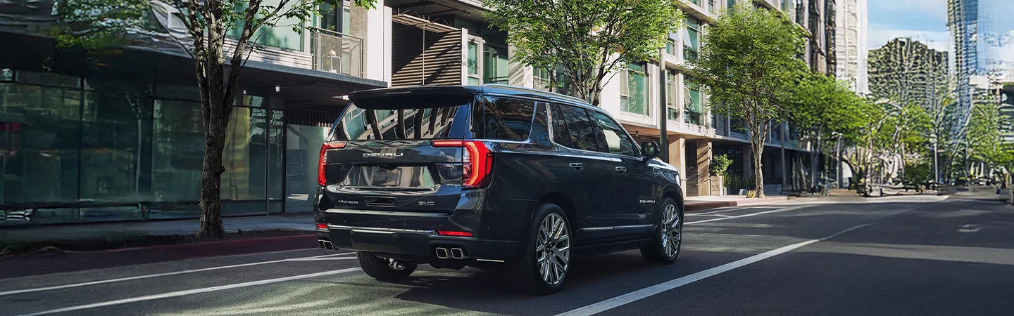 rear view of 2025 GMC Yukon