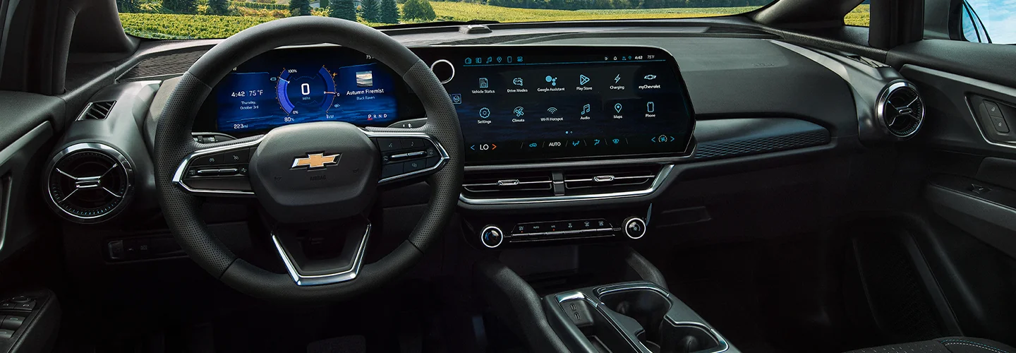interior of a 2025 Chevrolet Equinox EV LT