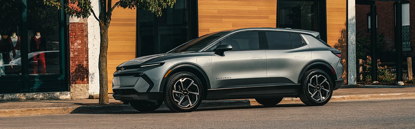 front view of a parked 2025 Chevrolet Equinox EV LT