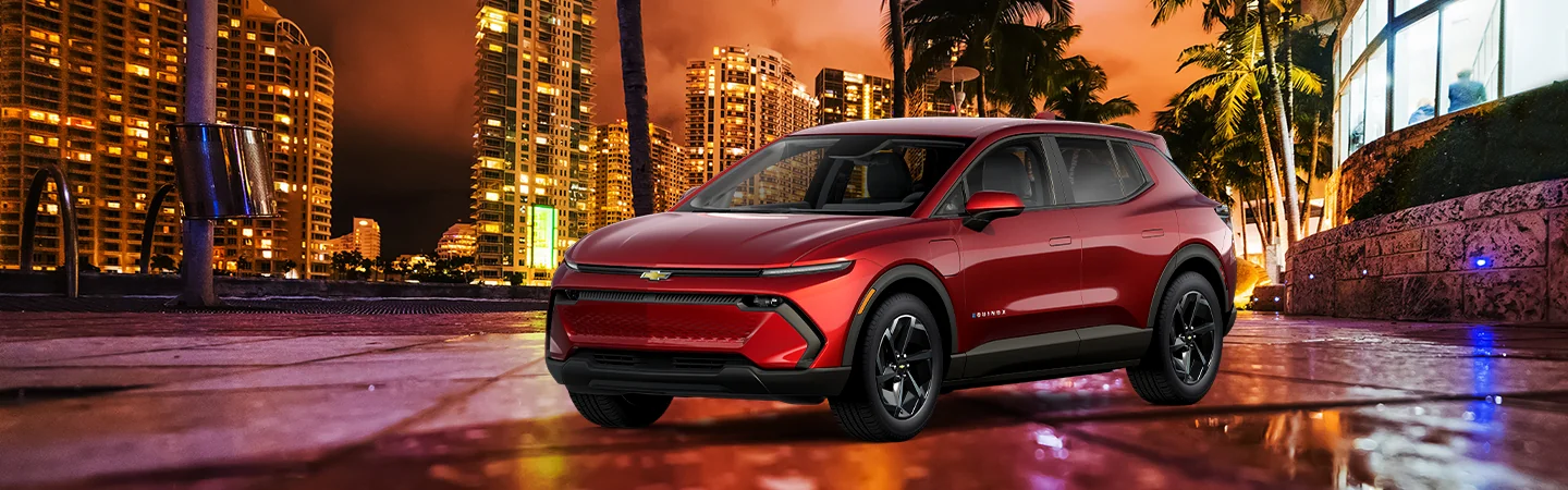 red 2025 Chevrolet Equinox EV LT