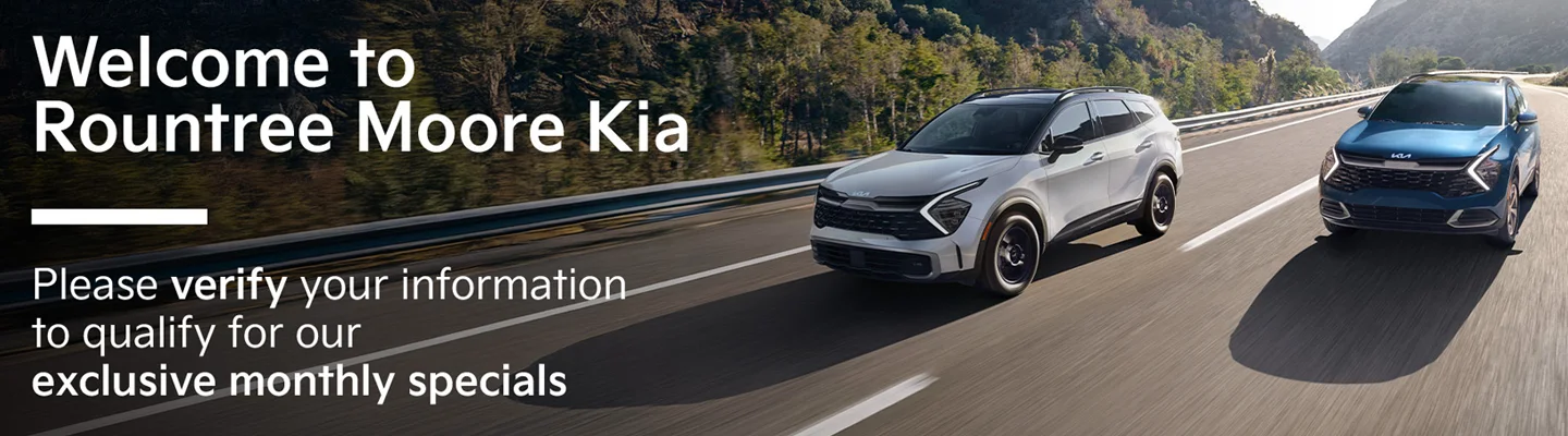welcome to Rountree Moore Kia verification page