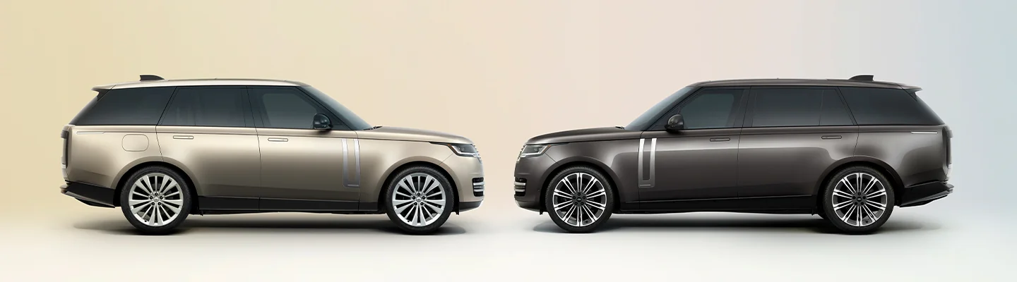 Customize Your Range Rover in Tampa brown ande black cars eachother