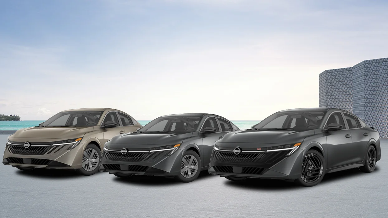 Model line-up of 2026 Nissan Sentras