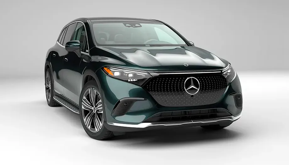 Mercedes-Benz electric SUV interior