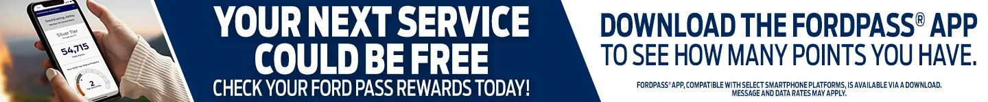 Your Next Service Could Be Free - Ford Pass