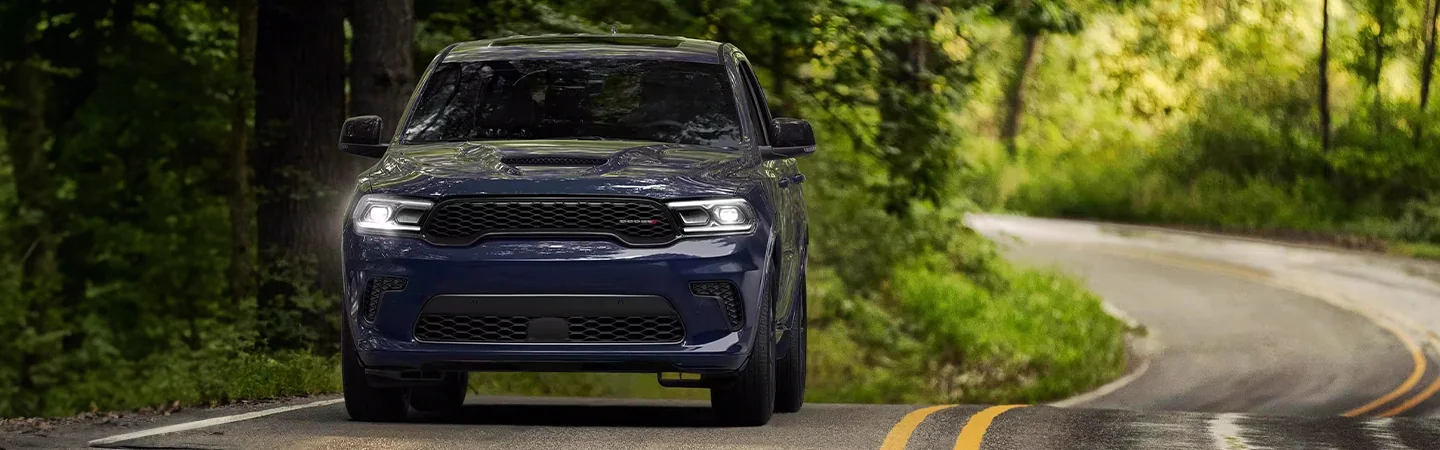 2024 Dodge Durango Specs front side in purple