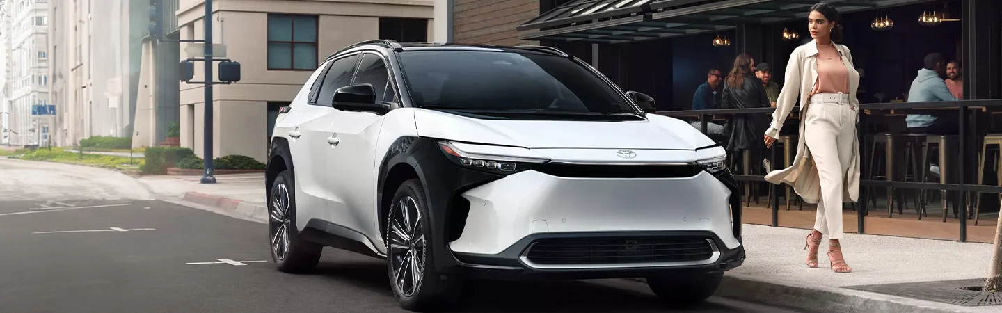 2024 Toyota bZ4X Specs whitecolor frontview